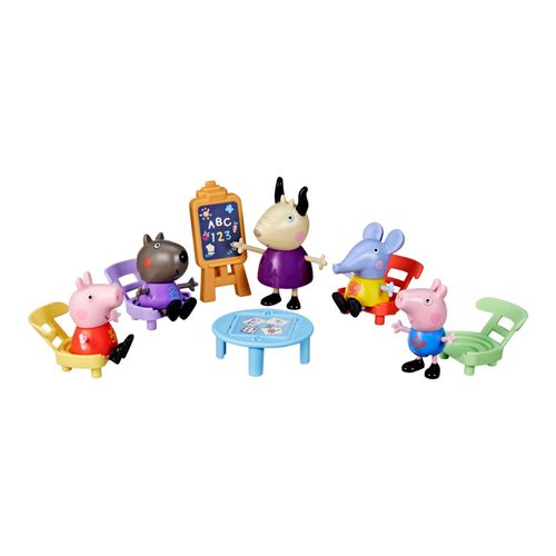 Conjunto de Mini Figuras com Acessórios - Peppa Pig - Turminha da Peppa - Hasbro