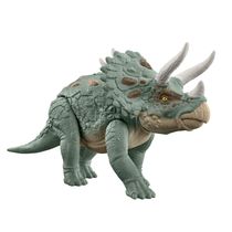 Dinossauro - Jurassic World - Rastreadores Gigantes - Triceratops - Mattel