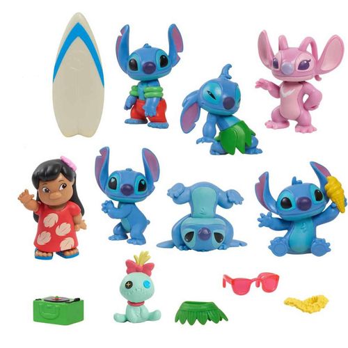Conjunto de Mini Figuras - Disney - Lilo e Stitch - Sunny