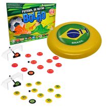 Futebol De Botão Bolão 12 Seleções Mundiais Original Gulliver Copa Do Mundo Crianças +3 Anos