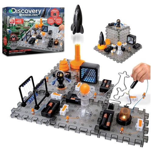 Kit de experimento eletrônico Discovery MINDBLOWN para crianças curiosas aprenda engenharia e circuitos de forma d...