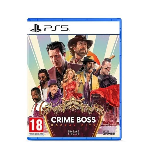 jogo Crime Boss Rockay City PS5 europeu lacrado