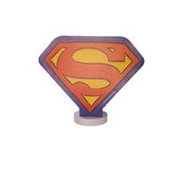 Luminária Abajur Pilha Superman Liga Da Justiça