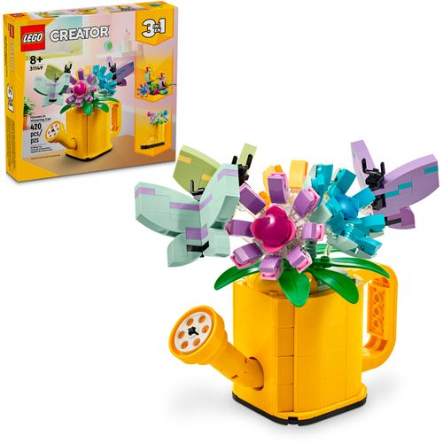 Lego Creator Regador Com Flores 31149 420pcs