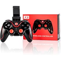 Controle X3 gamepad sem fio Bluetooth Android IOS