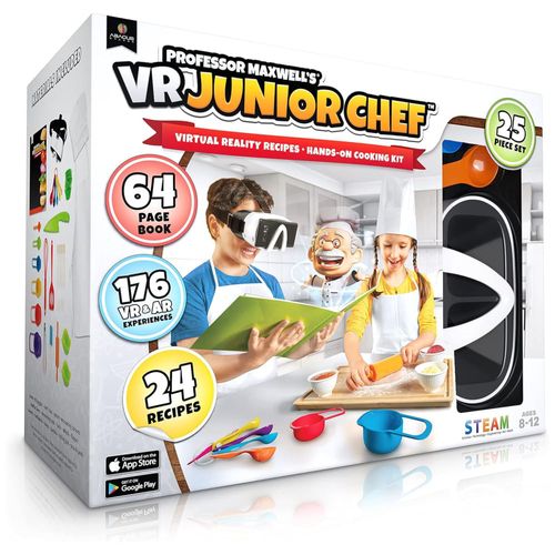 Livro de Receitas Infantis em Realidade Virtual Aprenda e Divirta-se, Chef Maxwell