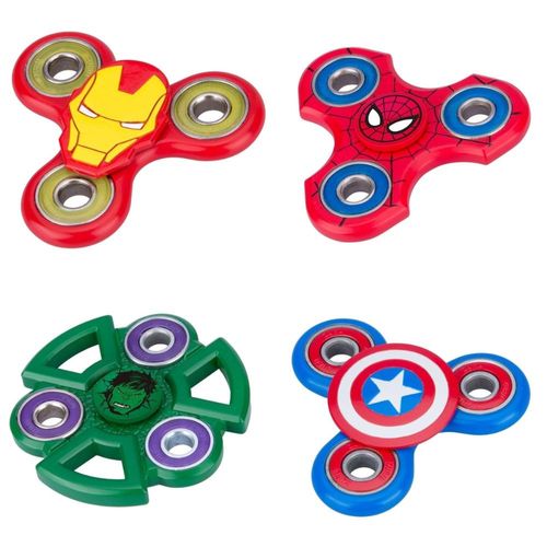 Kit C/ 4 Zuru - Marvel Spinners