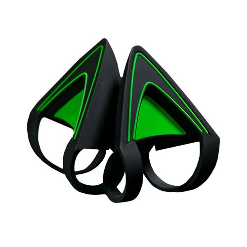 Acess Kitty Ears Para Headset Kraken Green Razer - RC2101140200W3X