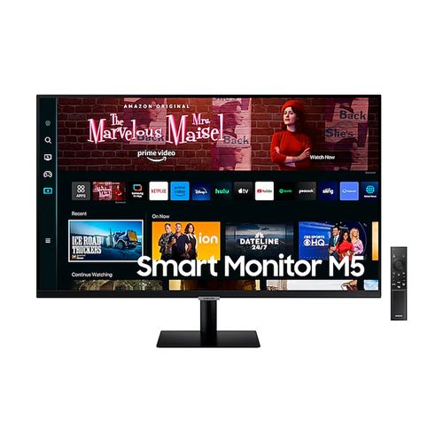 Monitor Smart Samsung M5 27 FHD HDR 4ms HDMI USB VA Wifi Bluetooth - LS27AG320NLXZD