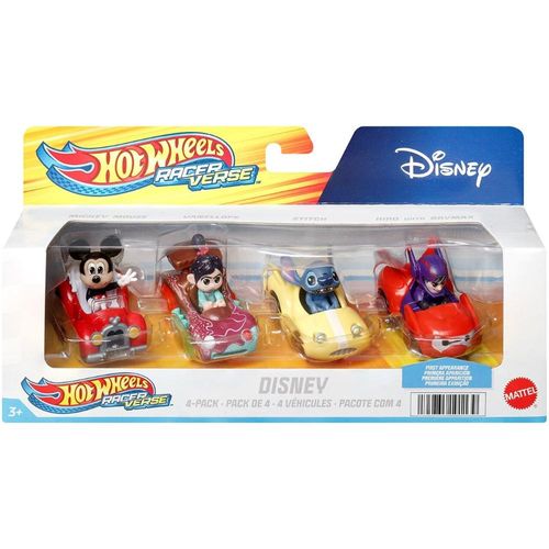 Coleção Carrinhos Hot wheels Racerverse Disney Mattel HKD30