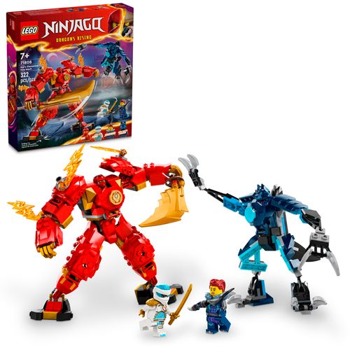 Lego Ninjago Robo Elemental do Fogo do Kai 71808 322pcs