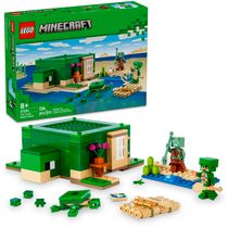 Lego Minecraft A Casa Tartaruga de Praia 21254 234pcs