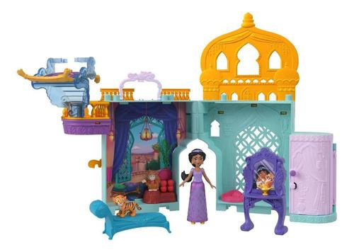 Boneca Disney Princesa Jasmine Palácio Magico Montável