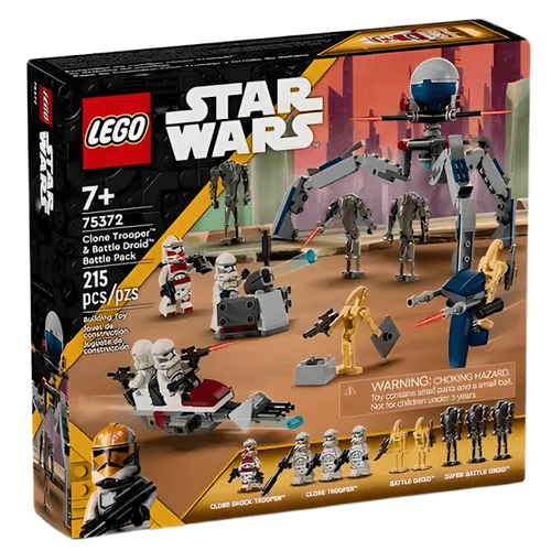 Lego Star Wars Pack Batalha De Soldado Clone E Droide 75372