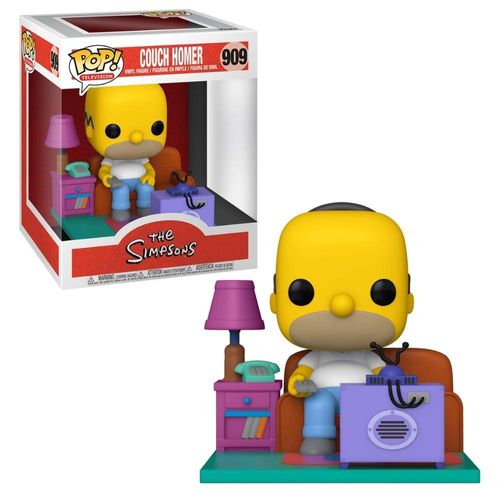Boneco Funko POP! Deluxe The Simpsons - Couch Homer
