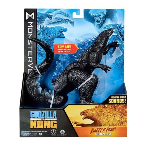 Godzilla Boneco Colecionável Com Som 17cm - Sunny 3551