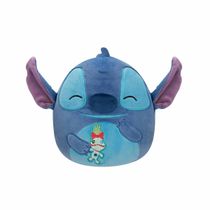 Pelúcia Squishmallow 20cm do Stitch com Xepa - Disney