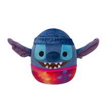 Pelúcia Squishmallow 20cm do Stitch Tie Dye - Disney