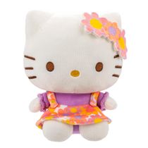 Pelúcia de 20cm Hello Kitty Primavera - Hello Kitty e Amigos