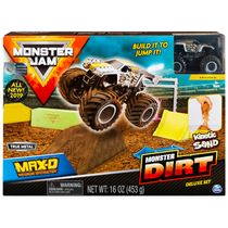 Monster Jam - Playset Com Massaareia E Veículo - Max-D