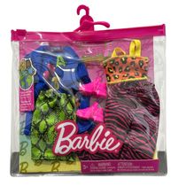 Barbie Fashion & Beauty Conjunto 2 Pck Vestidos HJT36 Mattel