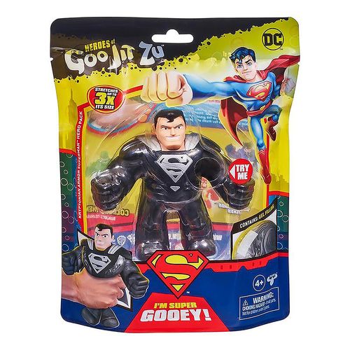 Goo Jit Zu - Boneco Elástico de 10cm - Superman com Armadura