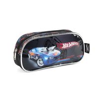 Estojo Escolar Infantil Hot Wheels Carro Azul Luxcel