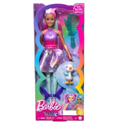 Boneca Barbie A Touch of Magic Vestido Lilás HLC35 Mattel