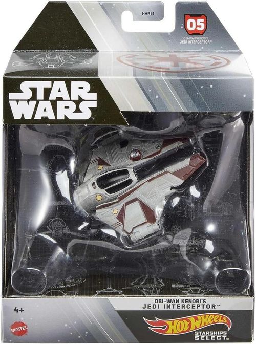 Hot Wheels Colecionavel Star Wars Nave OBI-Wan Kenobi's Jedi Interceptor - Mattel HHR19