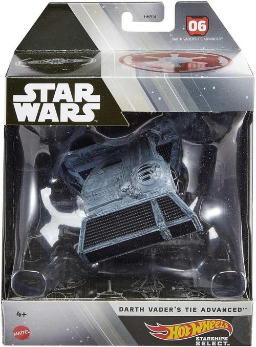 Hot Wheels Colecionavel Star Wars Nave Darth Vader Tie - Mattel HHR20