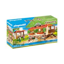 Playmobil - Abrigo de Pôneis com Casa Móvel - Country - 70510