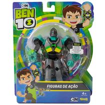 Ben 10 - Minifigura Articulada 10 Cm - Armadura Omni-Kix Diamante