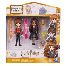 Harry Potter - Bonecos Amigos Mágicos de 7cm - Ron e Parvati