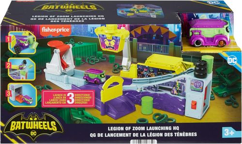 Fisher Price Batwheels Pista Legion of Zoom - Mattel
