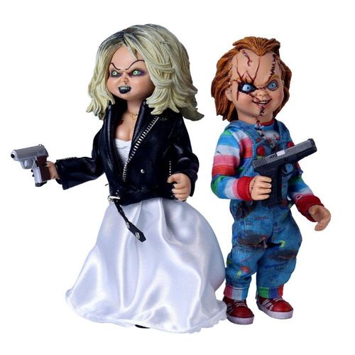 Figura Chucky and Tiffany 2 Pack - Bride of Chucky - 8 Clothed Action Figure - Neca