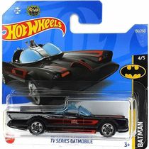 Hot Wheels Batman Tv Series Batmobile Preto HCV64 Mattel