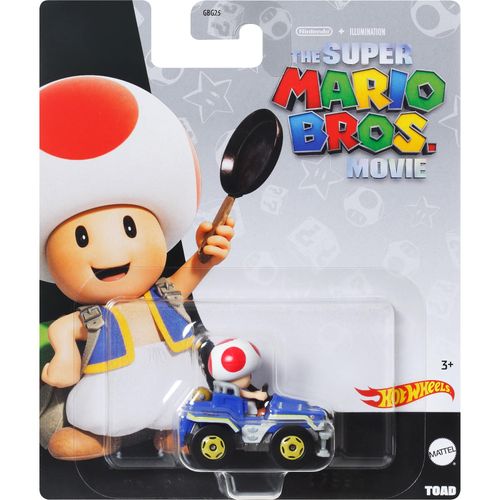 Hot Wheels - Toad - The Super Mario Bros Movie - HKD58