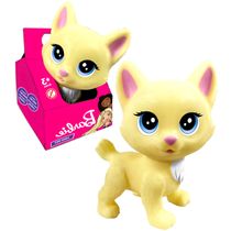 Gatinho Amarelo Pet Shop Gato na Casinha da Barbie Original