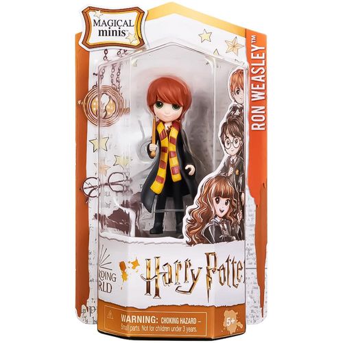 Harry Potter Boneco Amuletos Mágicos Ron Weasley 7cm Sunny 2620