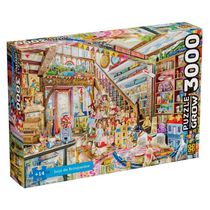 Puzzle 3000 Peças Loja De Brinquedos - Grow 04258