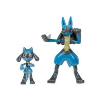 Mini Figuras Colecionáveis - Pokémon - Riolu e Lucario - Sunny