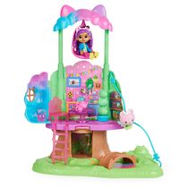 Playset - Gabby'S Dollhouse - Kitty Fadinha Com Casa Na Árvore - Sunny