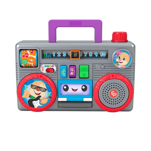 Brinquedo Infantil - Fisher Price - Rádio Portátil Retrô - Aprender e Brincar