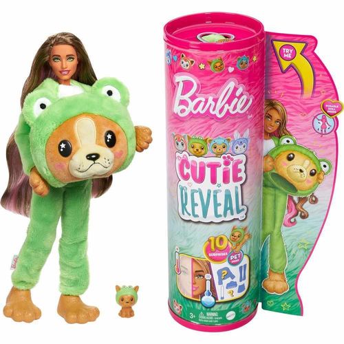 Barbie Cutie Reveal Cachorrinho Verde - Mattel HRK22-HRK24