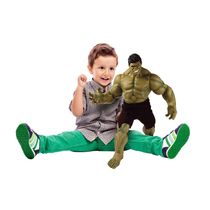 Figura De Ação - Marvel - Hulk - Sons e Fala - Verde - Mimo