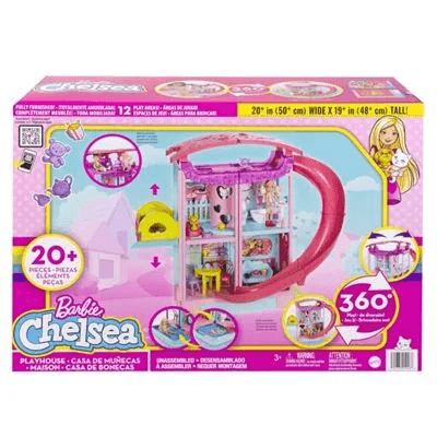 Barbie Chelsea Playset Casa De Bonecas HCK77 - Barao e Fun