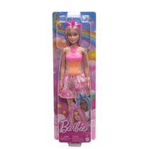 Barbie Fantasy Boneca Unicórnio Saia Dos Sonhos HRR12 Mattel - Barao e Fun