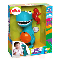 Dinossauro Dino Papa Tudo Brinquedo Didatico - Elka