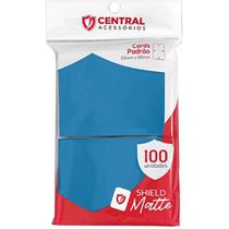 Central Shield - Matte - Azul