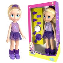 Boneca Polly Pocket Ginasta 38cm +Acessórios Original Mattel